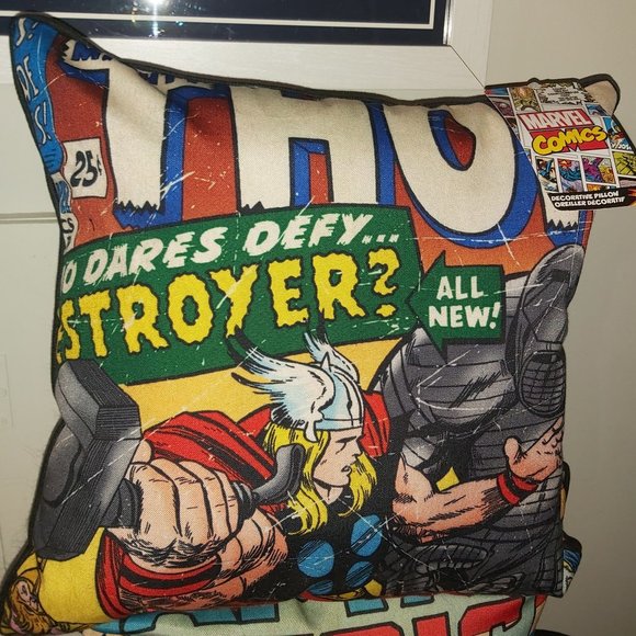 Comic THOR Decor Pillow - Picture 1 of 2